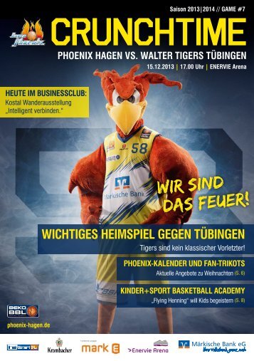 WALTER Tigers Tübingen - Phoenix Hagen