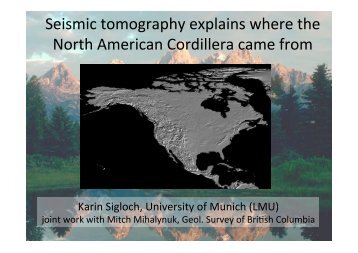 Seismic tomography explains where the North American ... - QUEST!