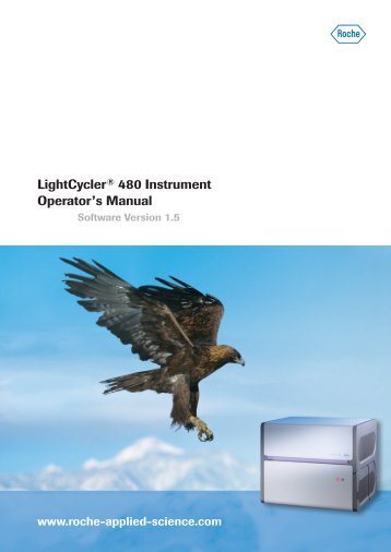 LightCycler® 480 Instrument Operator's Manual