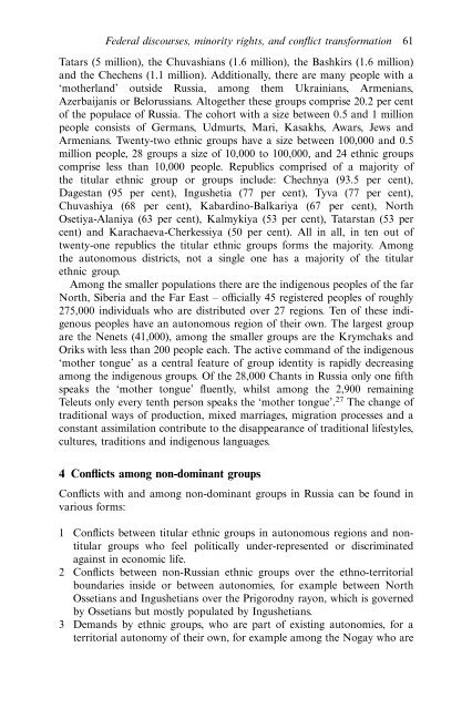 Federalism and Local Politics in Russia