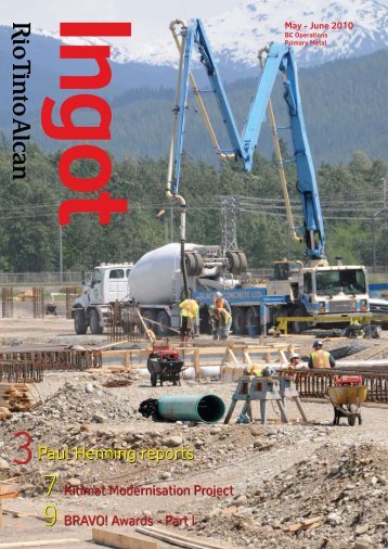 3Paul Henning reports - Rio Tinto Alcan Primary Metal BC Operations