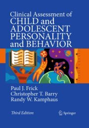 Clinical Assessment of Child and Adolescent Personality and ...