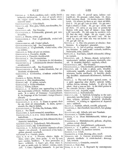 Dictionarium scoto-celticum : a dictionary of the Gaelic language ...