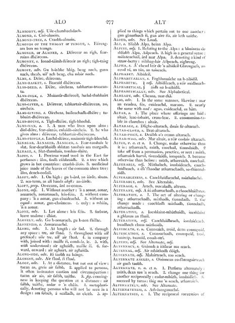 Dictionarium scoto-celticum : a dictionary of the Gaelic language ...