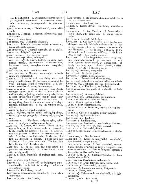 Dictionarium scoto-celticum : a dictionary of the Gaelic language ...