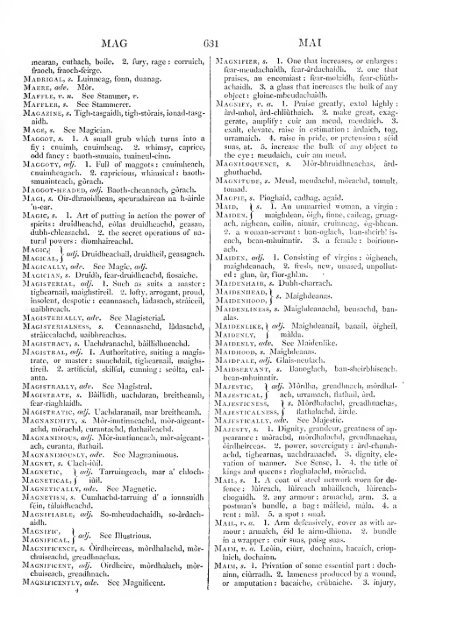 Dictionarium scoto-celticum : a dictionary of the Gaelic language ...