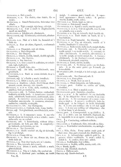 Dictionarium scoto-celticum : a dictionary of the Gaelic language ...