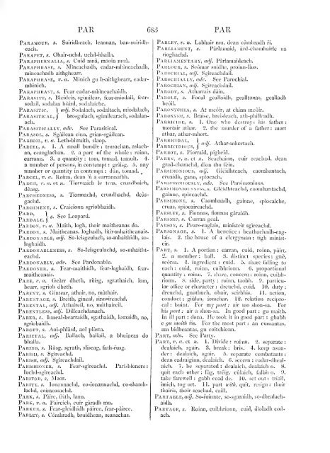 Dictionarium scoto-celticum : a dictionary of the Gaelic language ...