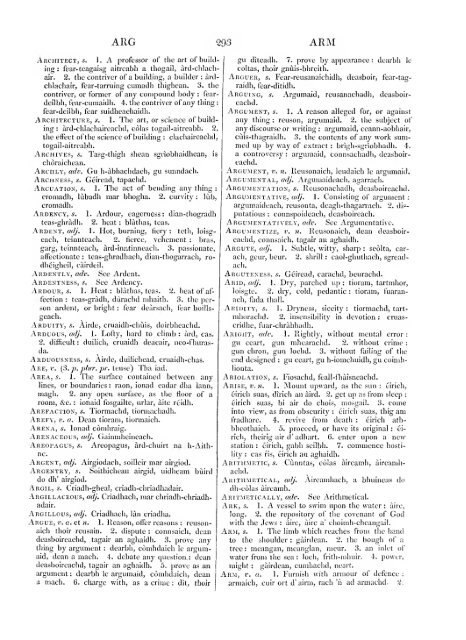 Dictionarium scoto-celticum : a dictionary of the Gaelic language ...