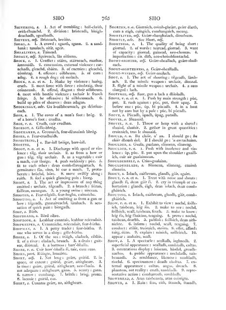 Dictionarium scoto-celticum : a dictionary of the Gaelic language ...