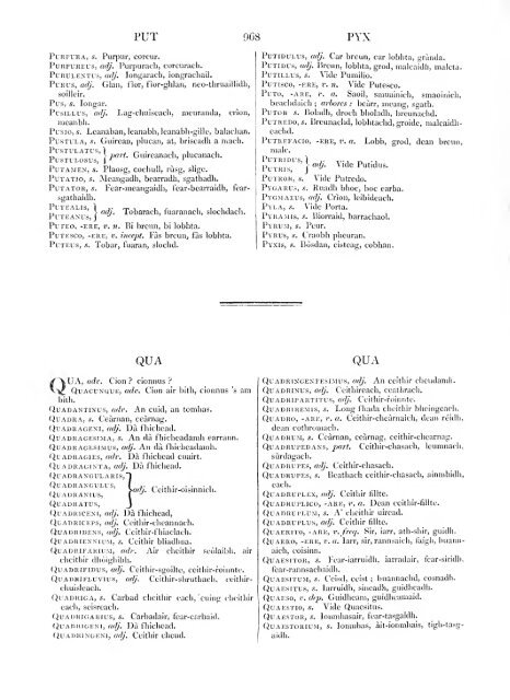 Dictionarium scoto-celticum : a dictionary of the Gaelic language ...