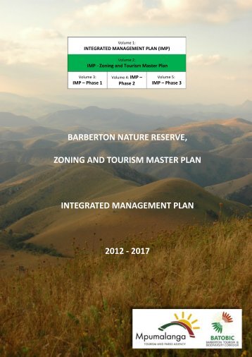 BARBERTON NATURE RESERVE, ZONING AND TOURISM ...