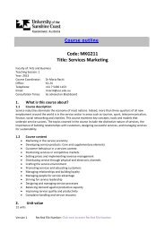 MKG211 Course Outline Semester 1, 2013 (PDF 627KB)