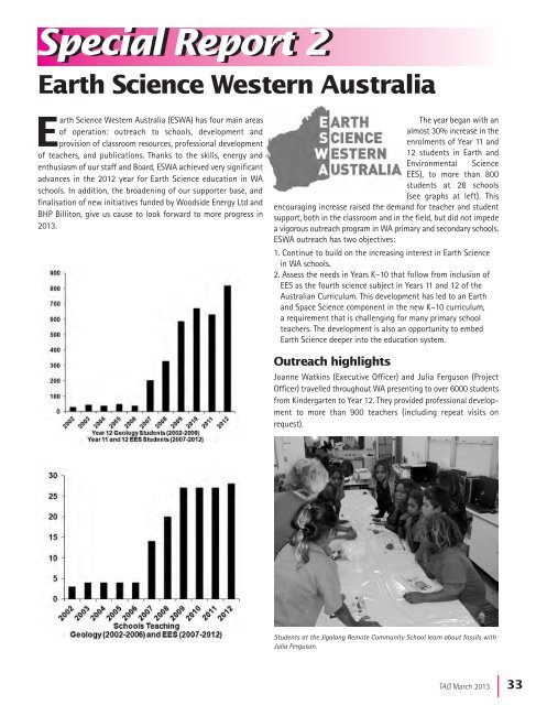 TAG 166 - Geological Society of Australia