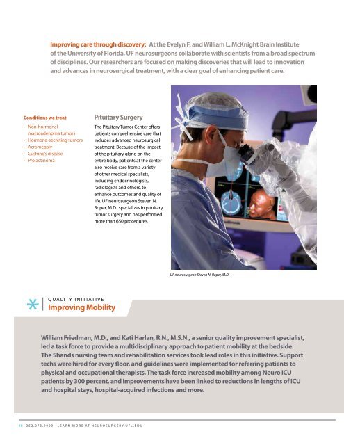 annual report - Department of Neurosurgery University of Florida