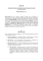 3. Regulamin Ã…Âšwiadczenia UsÃ…Â‚ug - Raben Logistics Polska