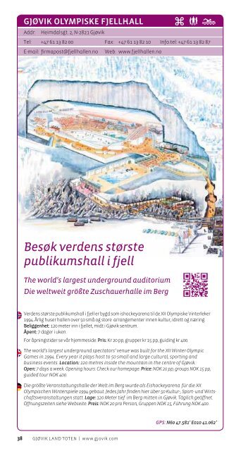 Eller last ned guiden som en pdf. - Turistkontor for Gjøvik Land Toten