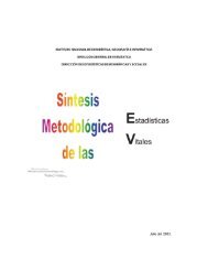 Síntesis Metodológica de las Estadísticas Vitales - Inegi