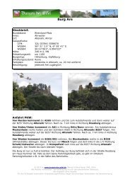 Informationen zur Burg Are als PDF - Burgen der Eifel