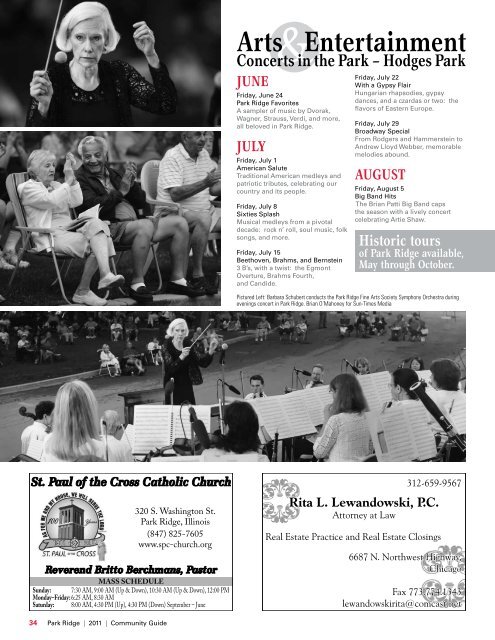 2011 Park Ridge Community Guide - Communities - Pioneer Press