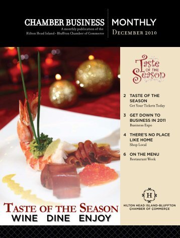 TASTE OF THE SEASON - Hilton Head Island-Bluffton Chamber of ...