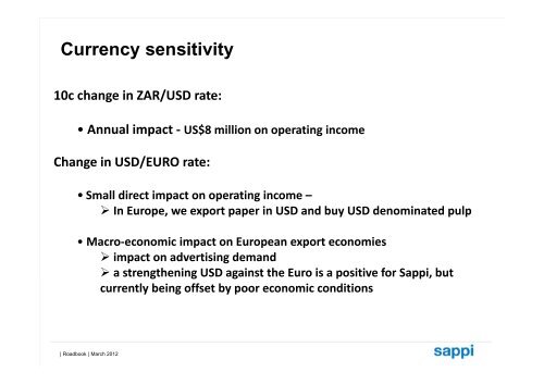 Investor Presentation March 2012.pdf - Sappi