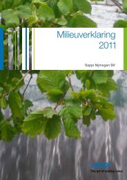 Milieuverklaring 2011 - Sappi