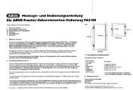 Mentage- und Bedienungsanleitung - produktinfo.conrad.de