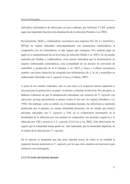 Evaluación de la inmunogenicidad y la capacidad protectora de la ...