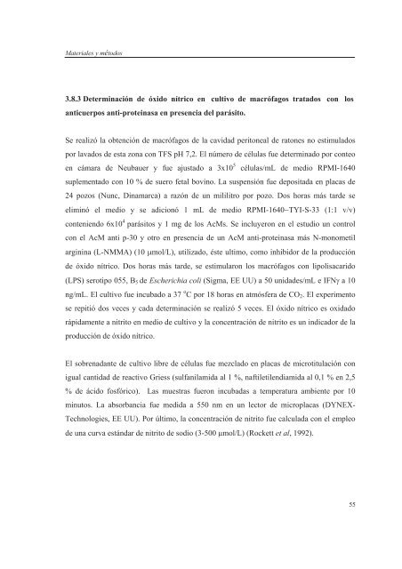 Evaluación de la inmunogenicidad y la capacidad protectora de la ...