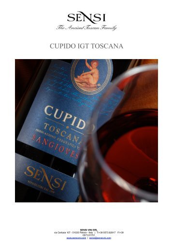 CUPIDO IGT TOSCANA - Trio Wine Company