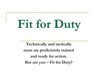Doug Booster Fit For Duty Balanced Life - NWCC