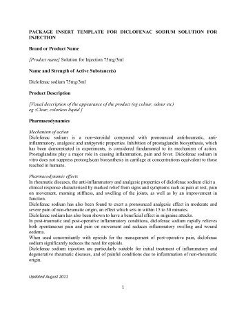 package insert template for diclofenac bpfk
