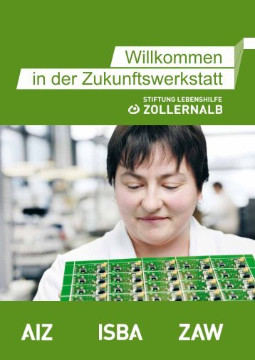 Willkommen in der Zukunftswerkstatt - Lebenshilfe Zollernalb