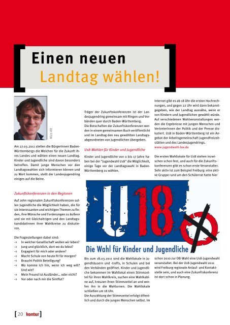 Das jugendpolitische Magazin für Baden-Württemberg