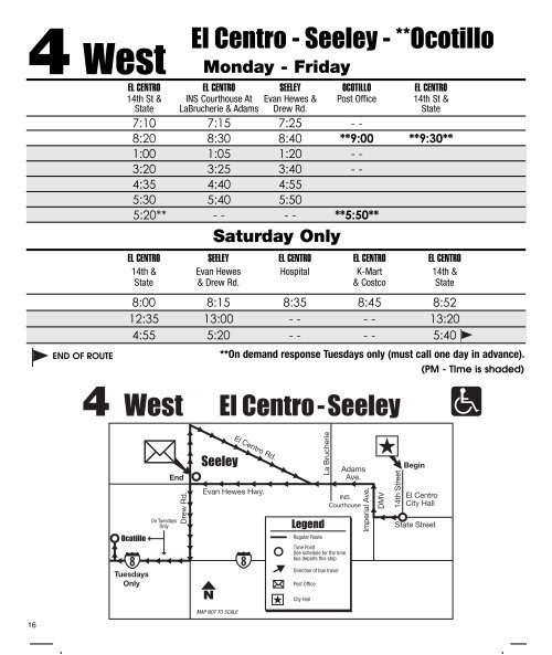 Download Rider Guide - Imperial Valley Transit