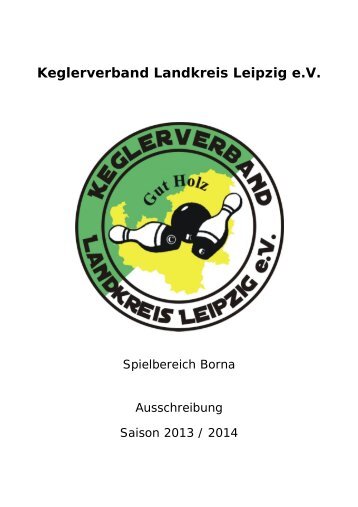 Keglerverband Landkreis Leipzig e.V. - Kegeln im Kreis Borna