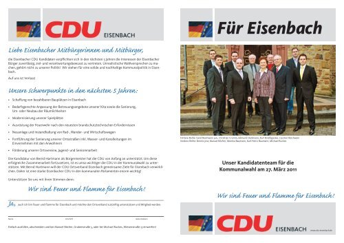 Wahlflyer