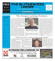 Advertise With The Blythewood Leader!