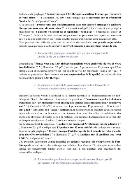 une expérience d'art-therapie à dominante arts plastiques aupres de ...