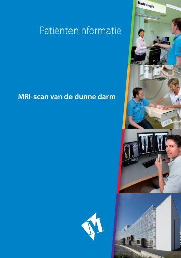 Folder MRI-scan van de dunne darm - Martini ziekenhuis