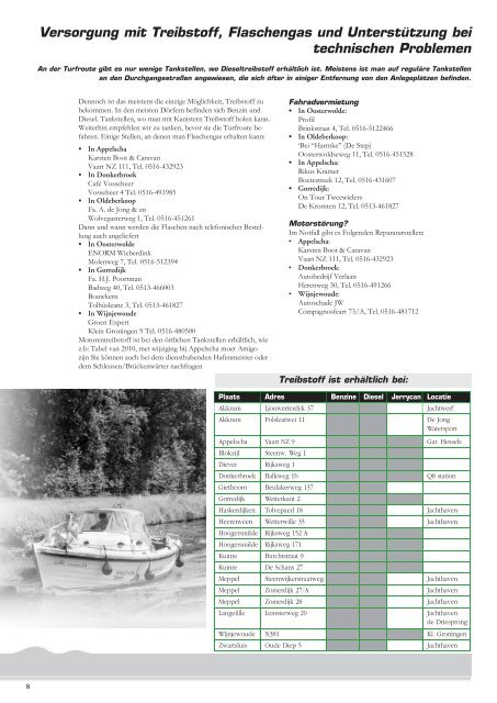 TURFROUTE magazin 2012 - Die Turfroute