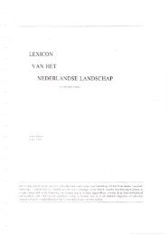 lexicon van het nederlandse landschap - Voetvanoudheusden.nl