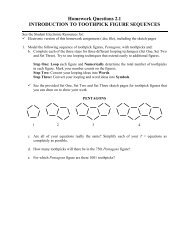 Homework Questions 2.1 INTRODUCTION TO TOOTHPICK FIGURE ...