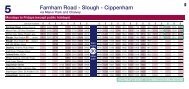 Farnham Road - Slough - Cippenham - FirstGroup