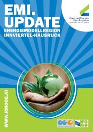 EMI – Energiemodellregion Innviertel-Hausruck - Inn Salzach Euregio