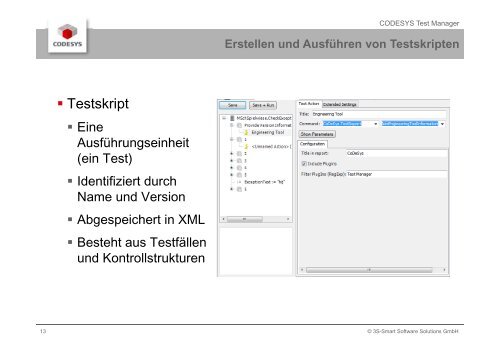 CODESYS Test Manager - CODESYS Users' Conference