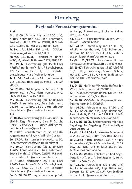 Fahrer Depesche 01-2013.pdf - Fahrergemeinschaft SH/ HH