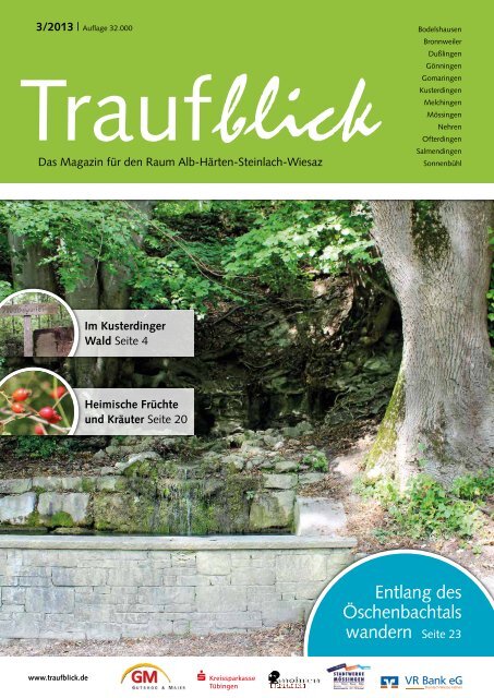 Entlang Des Oschenbachtals Wandern Seite 23 Gomaringer Verlag