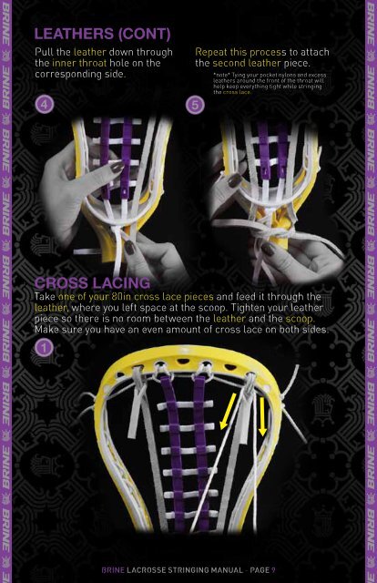 Download Our Stringing Guide - Brine